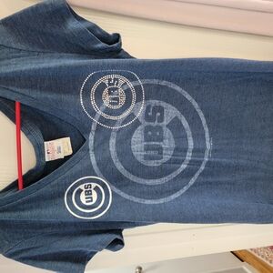 Women's Blue Short Sleeve Tee